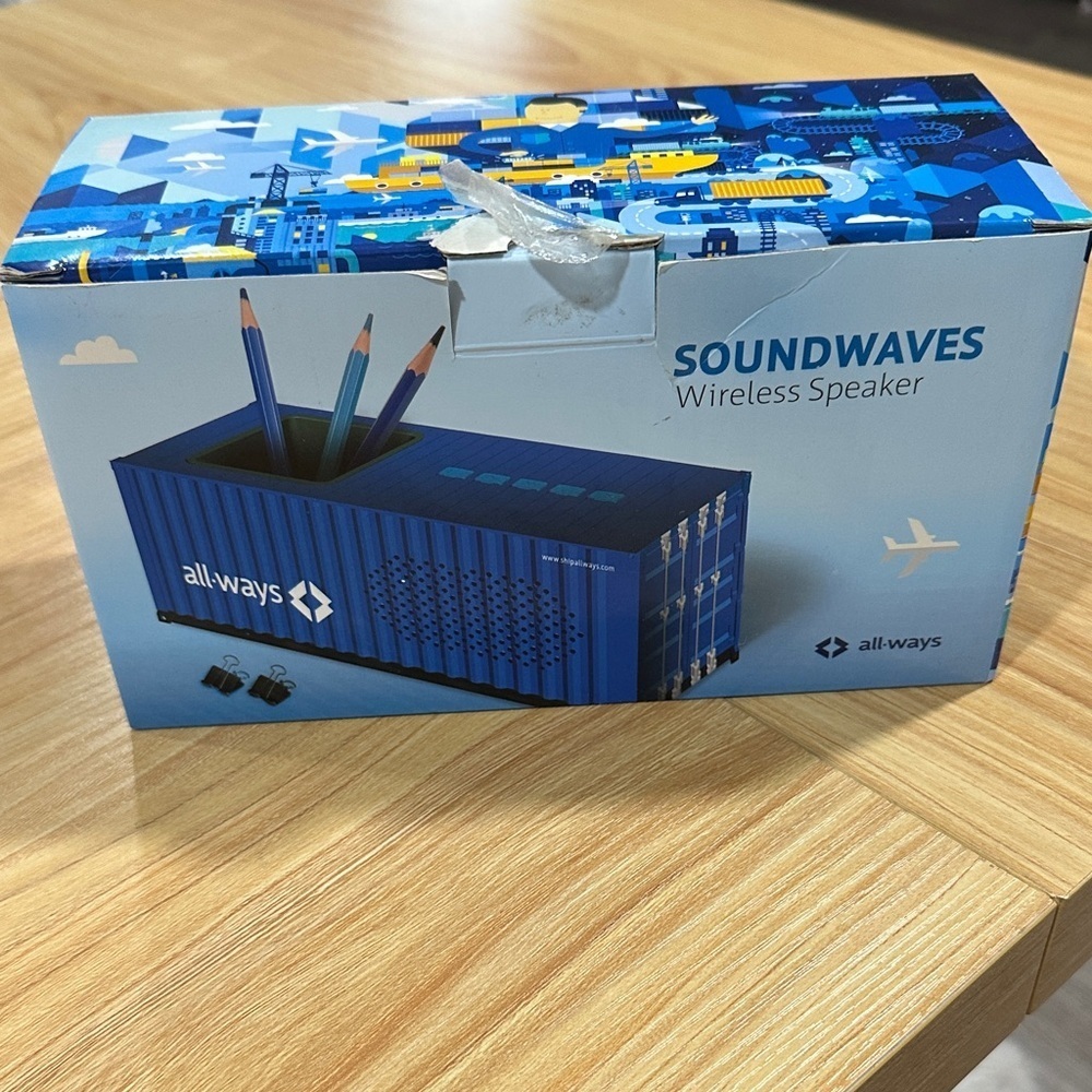 All-Ways Soundwaves Wireless Speaker